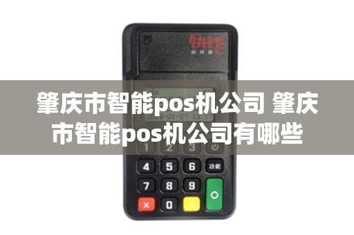 肇庆市智能pos机公司 肇庆市智能pos机公司有哪些
