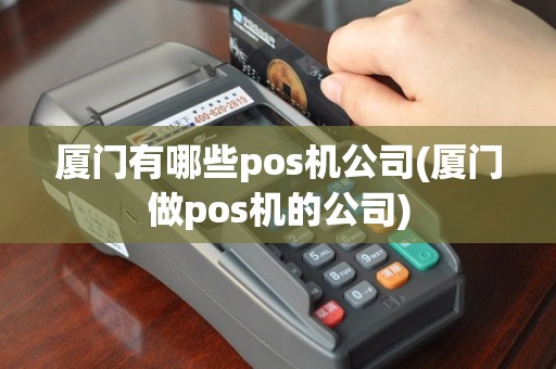 厦门有哪些pos机公司(厦门做pos机的公司)