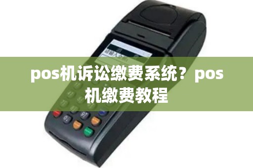 pos机诉讼缴费系统？pos机缴费教程