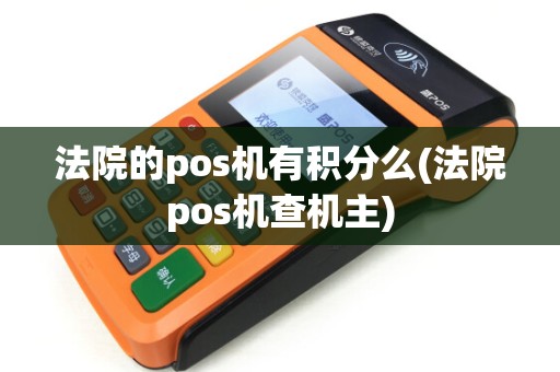 法院的pos机有积分么(法院pos机查机主)