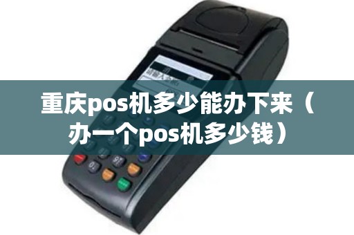 重庆pos机多少能办下来（办一个pos机多少钱）