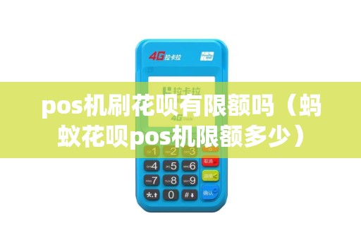 pos机刷花呗有限额吗（蚂蚁花呗pos机限额多少）
