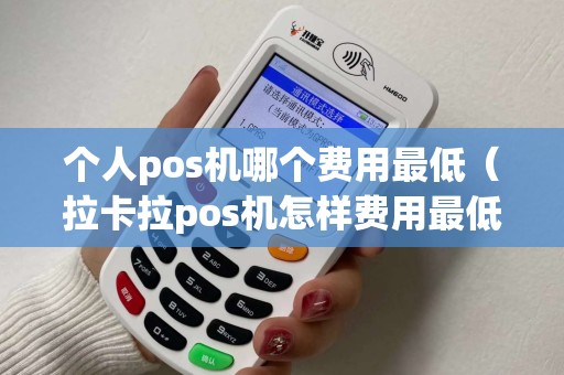 个人pos机哪个费用最低（拉卡拉pos机怎样费用最低化）