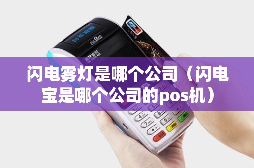 闪电雾灯是哪个公司（闪电宝是哪个公司的pos机）