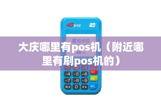大庆哪里有pos机（附近哪里有刷pos机的）