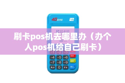 刷卡pos机去哪里办（办个人pos机给自己刷卡）