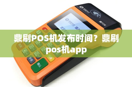 鼎刷POS机发布时间？鼎刷pos机app