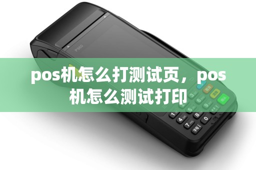 pos机怎么打测试页，pos机怎么测试打印