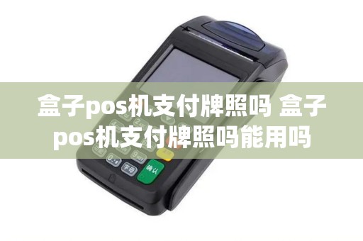 盒子pos机支付牌照吗 盒子pos机支付牌照吗能用吗