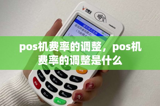 pos机费率的调整，pos机费率的调整是什么