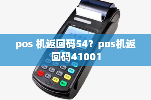 pos 机返回码54？pos机返回码41001