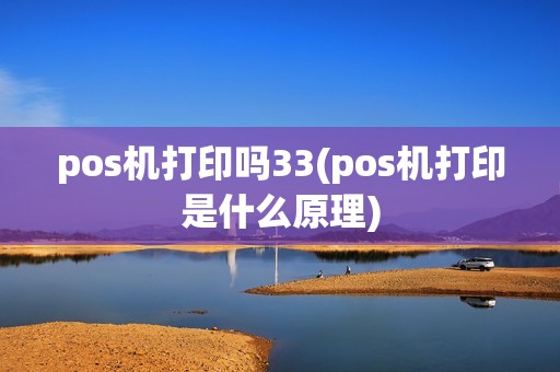 pos机打印吗33(pos机打印是什么原理)