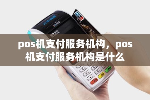 pos机支付服务机构，pos机支付服务机构是什么