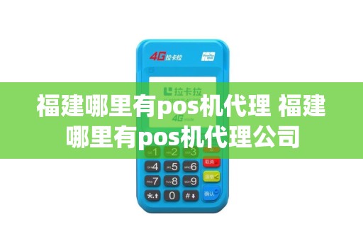 福建哪里有pos机代理 福建哪里有pos机代理公司