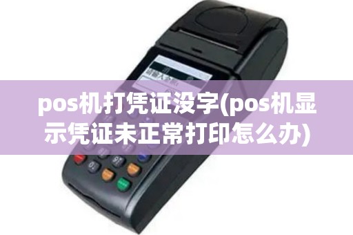 pos机打凭证没字(pos机显示凭证未正常打印怎么办)