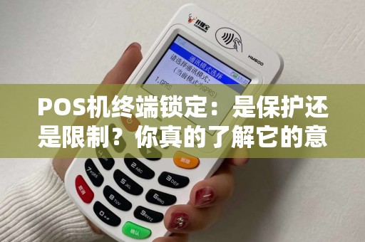 POS机终端锁定：是保护还是限制？你真的了解它的意义吗？