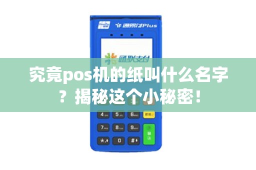 究竟pos机的纸叫什么名字？揭秘这个小秘密！