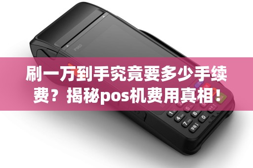 刷一万到手究竟要多少手续费？揭秘pos机费用真相！