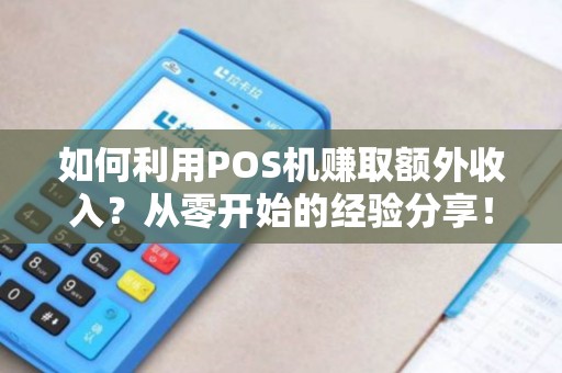 如何利用POS机赚取额外收入？从零开始的经验分享！