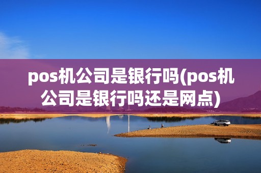 pos机公司是银行吗(pos机公司是银行吗还是网点)