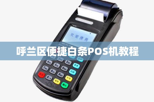 呼兰区便捷白条POS机教程