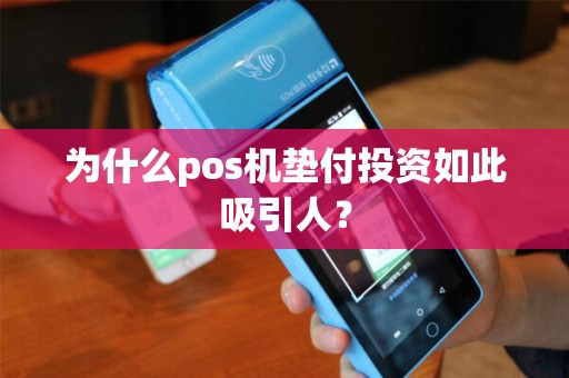 为什么pos机垫付投资如此吸引人？