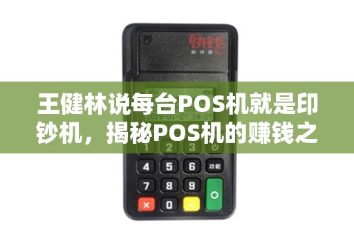 王健林说每台POS机就是印钞机，揭秘POS机的赚钱之道