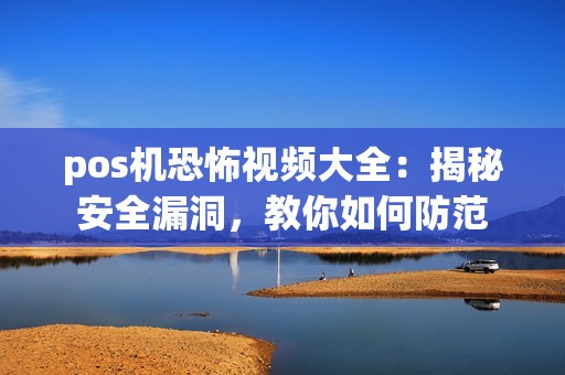 pos机恐怖视频大全：揭秘安全漏洞，教你如何防范
