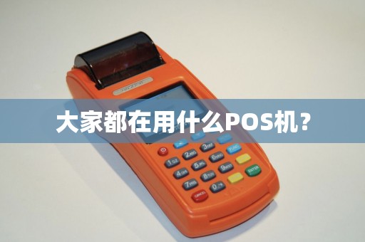 大家都在用什么POS机？