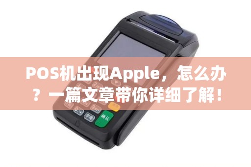 POS机出现Apple，怎么办？一篇文章带你详细了解！