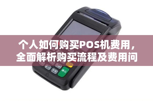 个人如何购买POS机费用，全面解析购买流程及费用问题