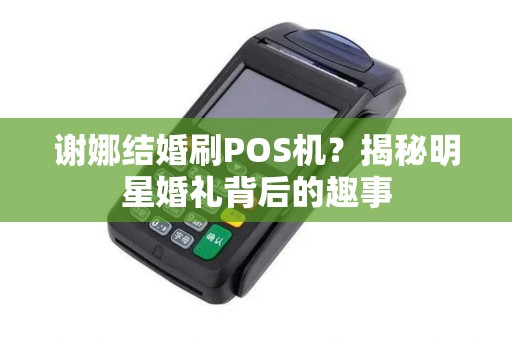 谢娜结婚刷POS机？揭秘明星婚礼背后的趣事