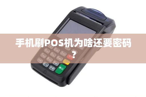 手机刷POS机为啥还要密码？