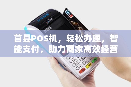 莒县POS机，轻松办理，智能支付，助力商家高效经营