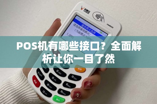 POS机有哪些接口？全面解析让你一目了然