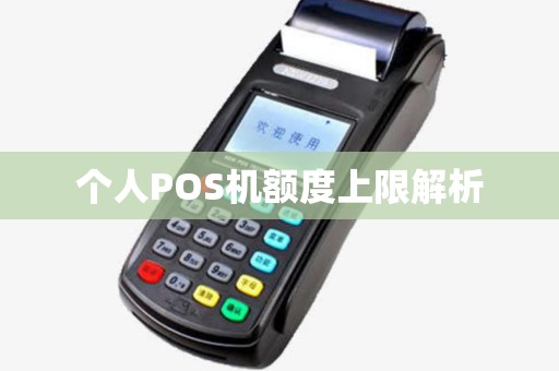 个人POS机额度上限解析