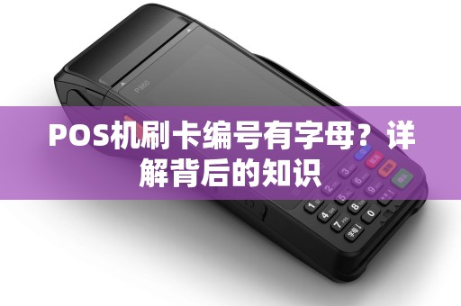 POS机刷卡编号有字母？详解背后的知识