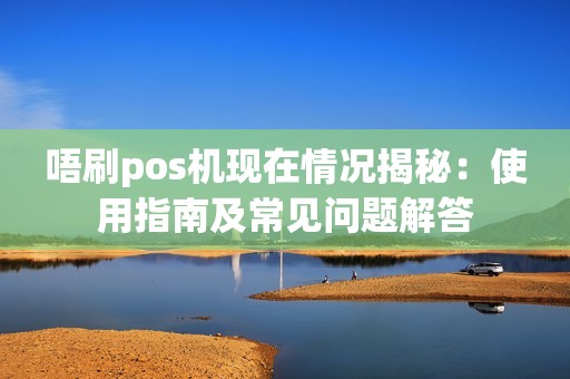唔刷pos机现在情况揭秘：使用指南及常见问题解答