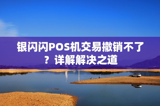 银闪闪POS机交易撤销不了？详解解决之道