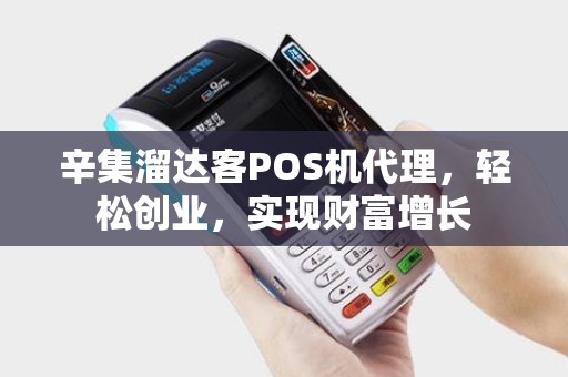 辛集溜达客POS机代理，轻松创业，实现财富增长