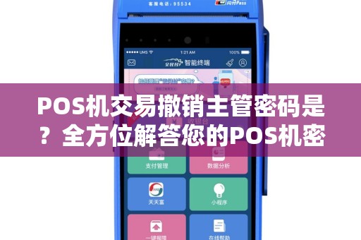 POS机交易撤销主管密码是？全方位解答您的POS机密码疑惑