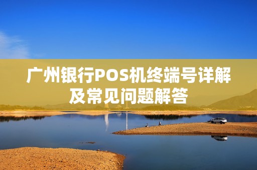 广州银行POS机终端号详解及常见问题解答