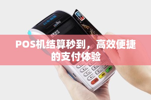 POS机结算秒到，高效便捷的支付体验