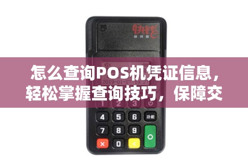 怎么查询POS机凭证信息，轻松掌握查询技巧，保障交易安全