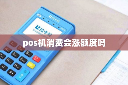 pos机消费会涨额度吗