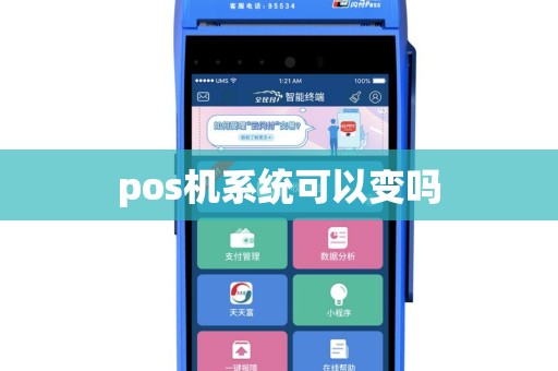 pos机系统可以变吗
