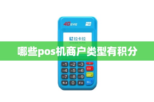 哪些pos机商户类型有积分