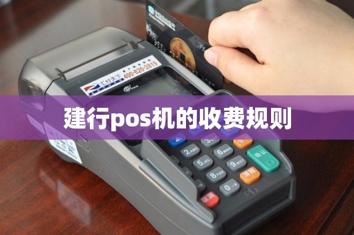 建行pos机的收费规则