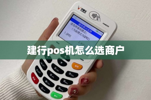 建行pos机怎么选商户