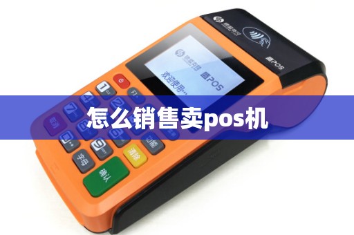 怎么销售卖pos机